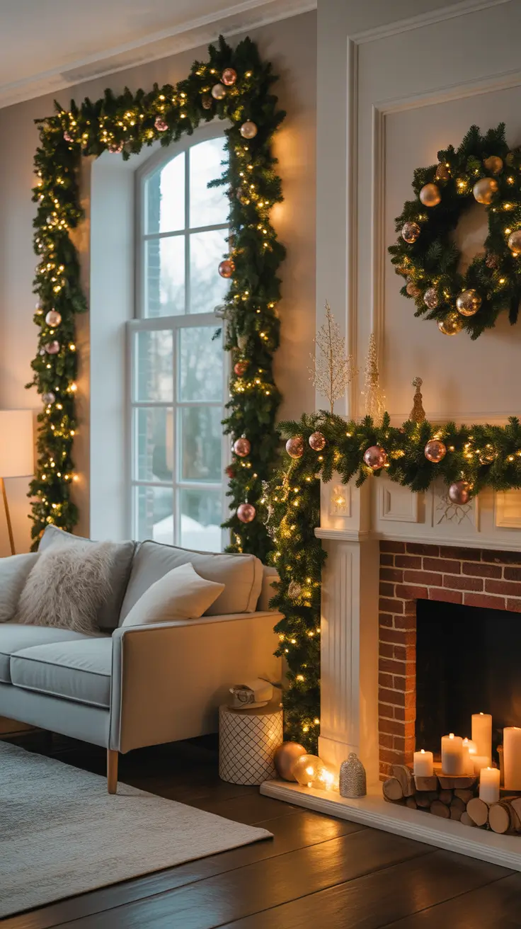 Christmas Mantle Decor Ideas 2025: Cozy, Modern & Vintage Inspirations for Every Room