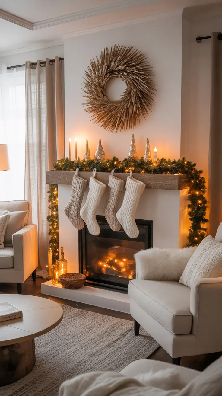 Christmas Mantle Decor Ideas 2025: Cozy, Modern & Vintage Inspirations for Every Room
