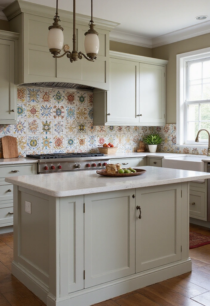 Unique Hand-Painted Black and White Tiles