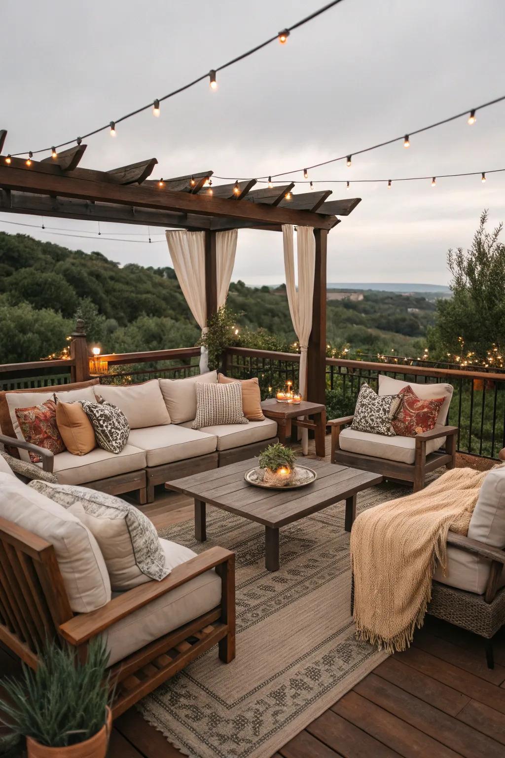 A comfortable lounge area perfect for relaxed conversations.