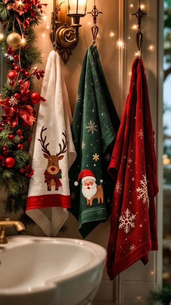 Festive Hand Towels