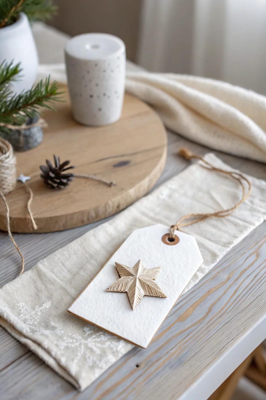 Enhance your presents with delicate origami decorations-simple yet sophisticated.