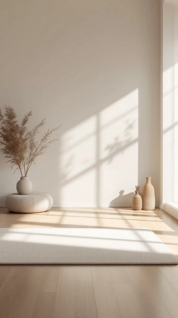 Minimalist Tranquility: Embracing Space and Simplicity