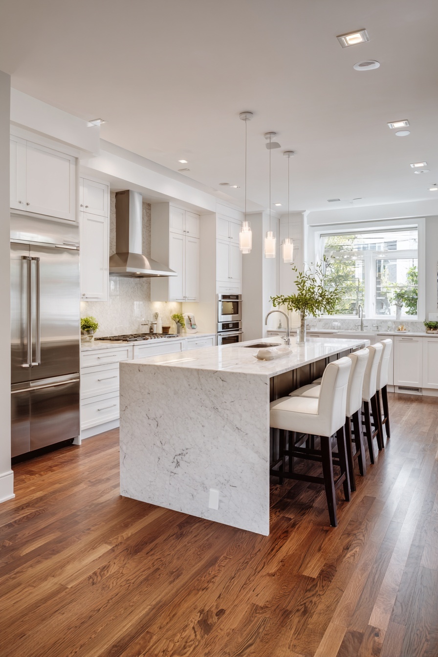 Transform with Sleek, Spacious Islands