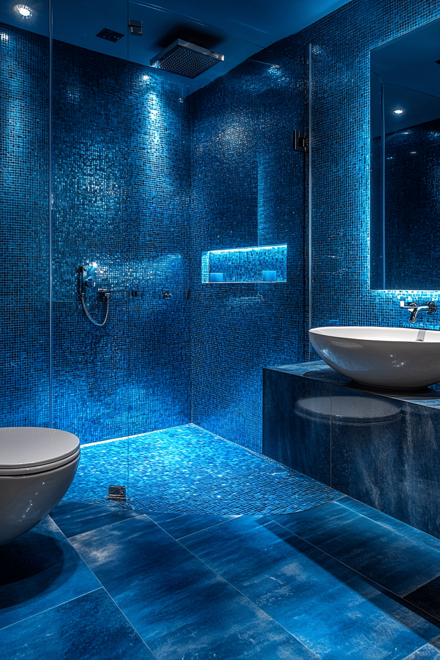 Coastal Blue Bathroom