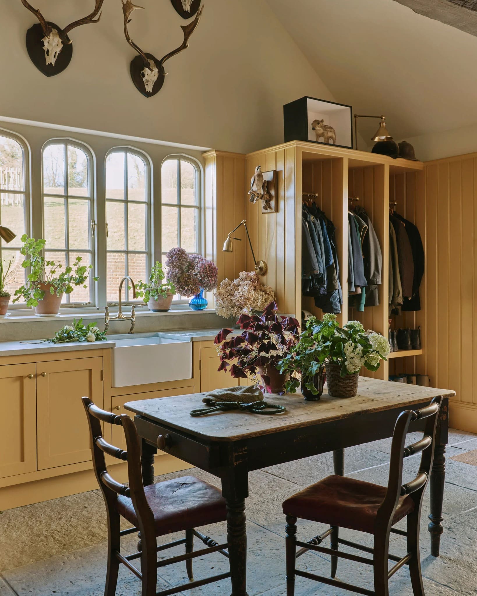 Country Rustic Boot Room Refinement