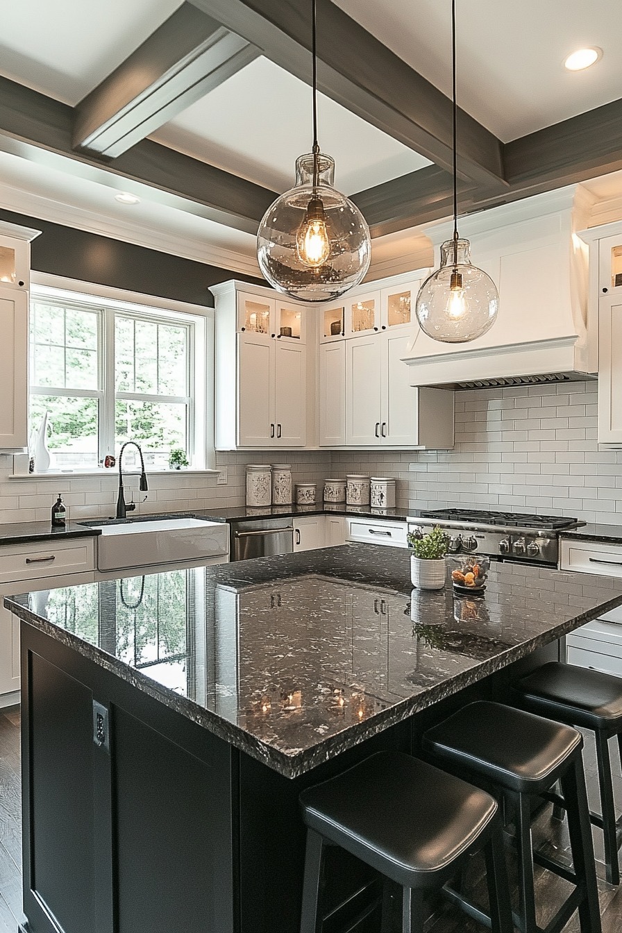 Monochrome Kitchen Design