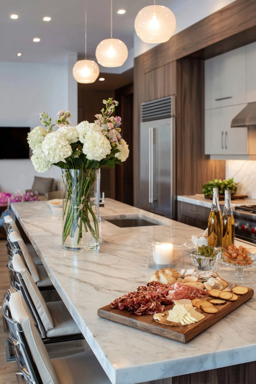 Transform with a Sleek Kitchen Island