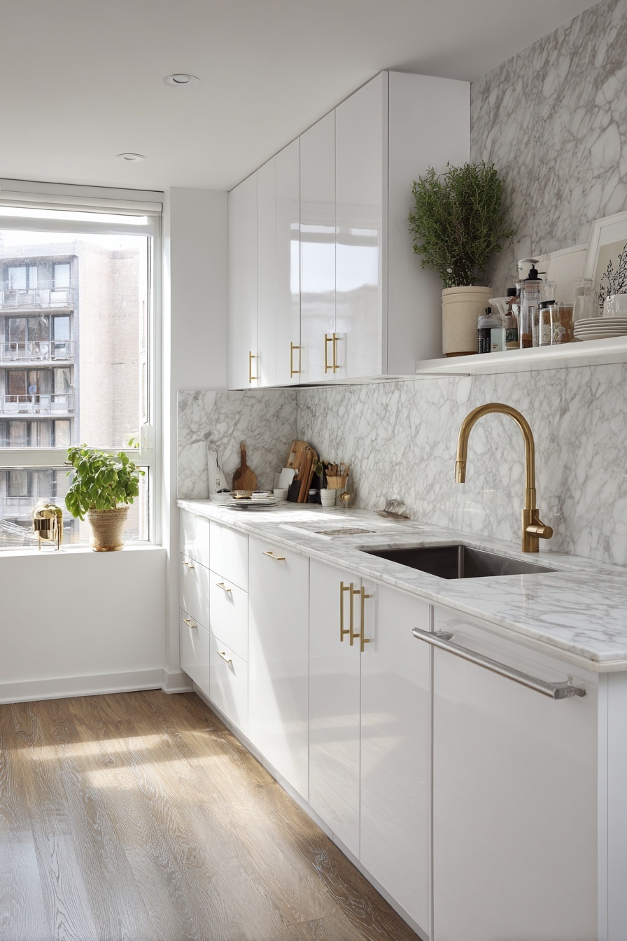 Transform Cabinets with Peel-and-Stick