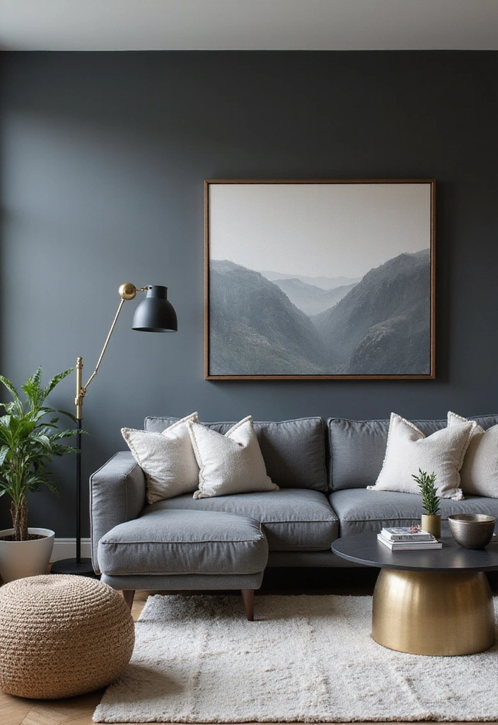 Sophisticated Slate Grays Earth Tone Palette