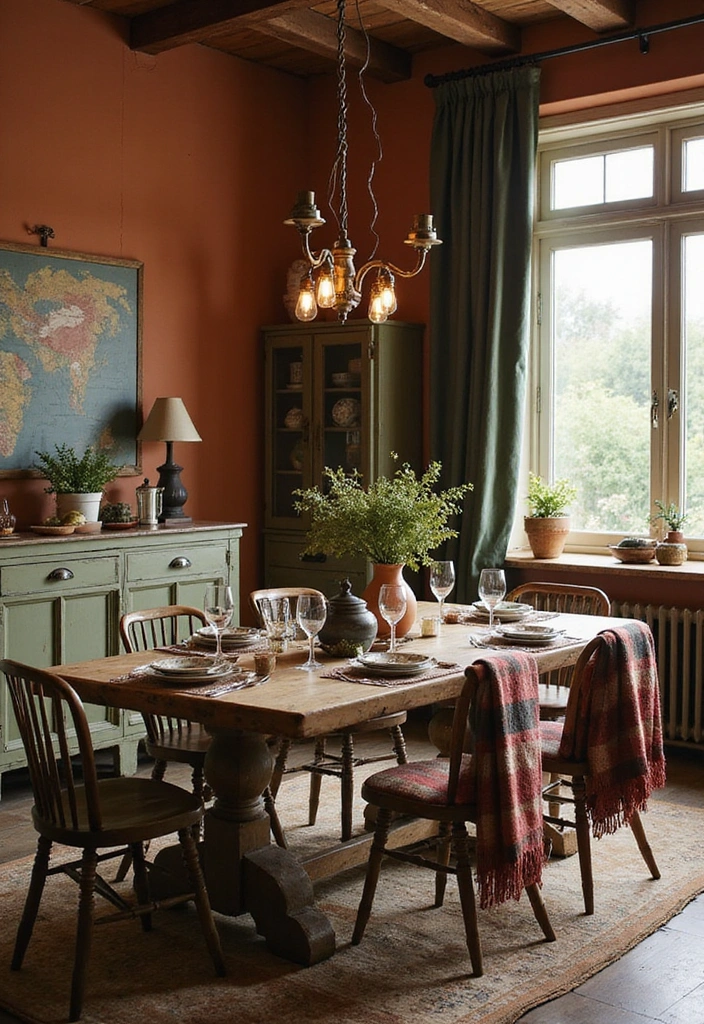 Warm Rustic Tones Earth Palette