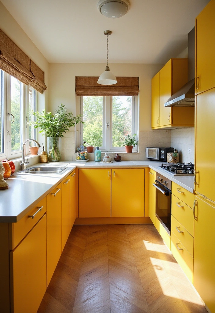 Radiant Sunlit Yellows Earth Tone Palette