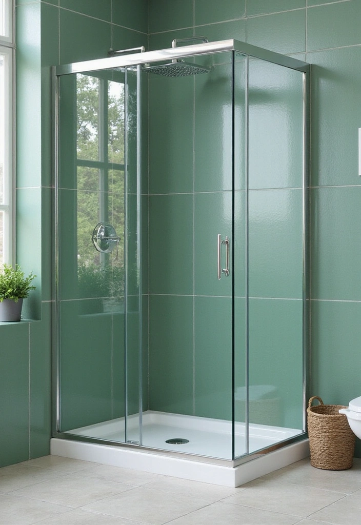 Minimalist Shower Enclosures