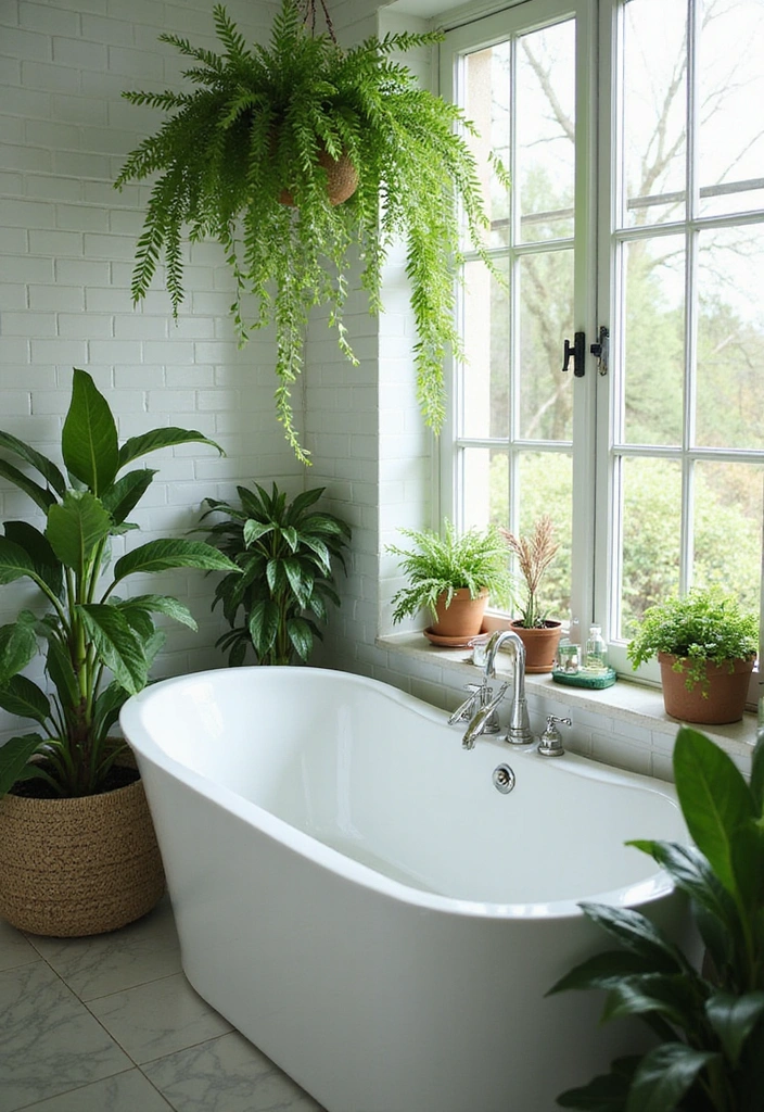 Botanical Bathroom Enhancements
