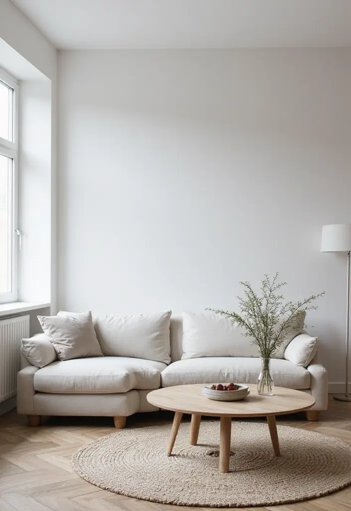 Scandinavian Living Room Minimalist Furniture