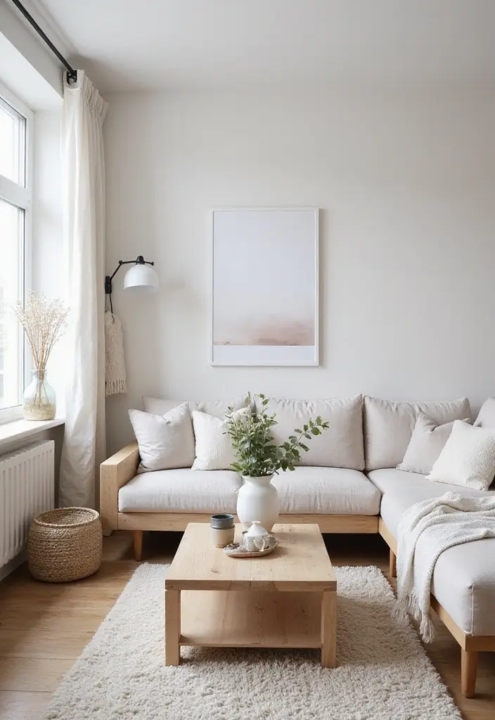 Scandinavian Living Room Soft Neutral Palette