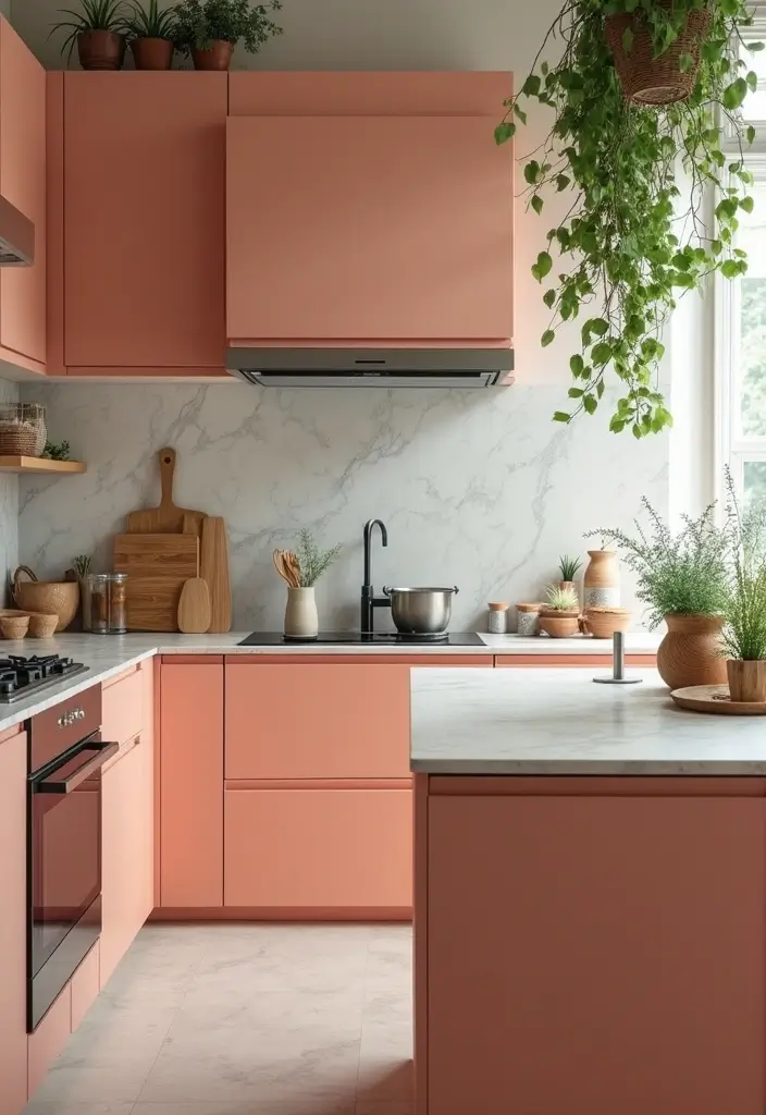 Natural Elements in Kitchen