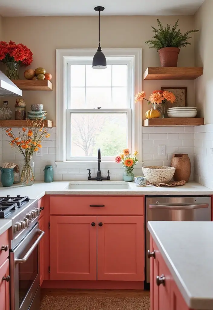 Seasonal Decor in Kitchen