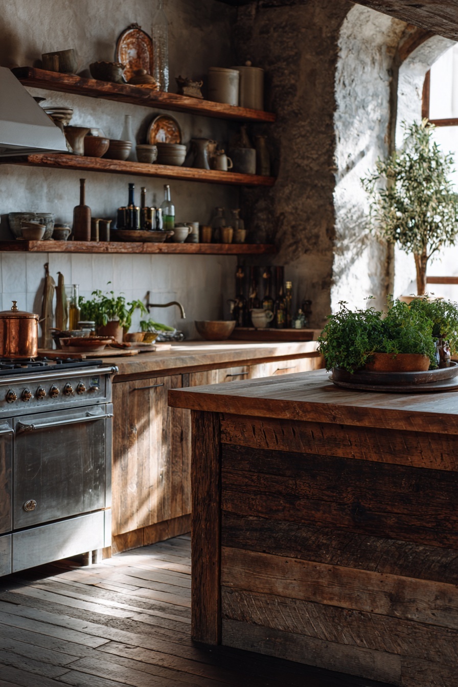 Add a Touch of Rustic Wood