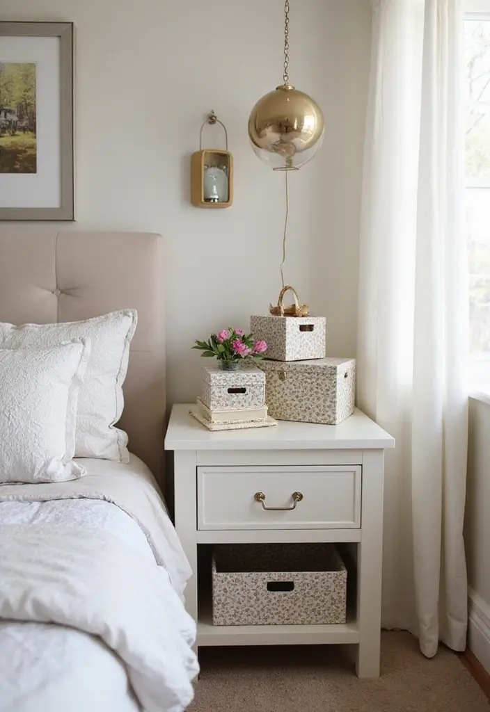 Thoughtful Organization in Bedroom