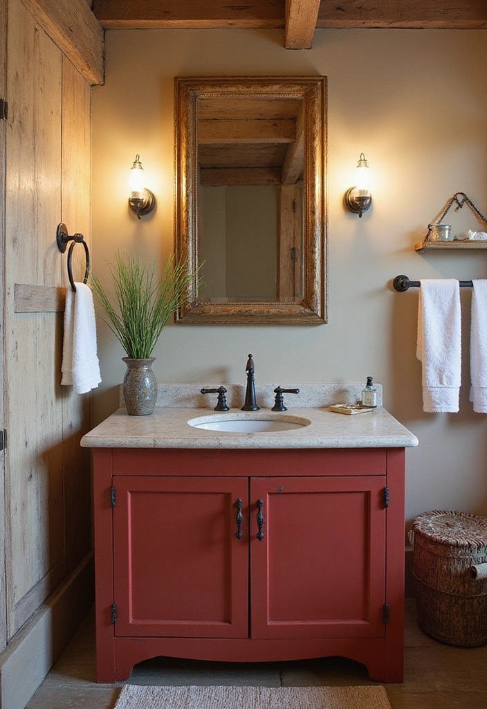 Rustic Bathroom Accessories