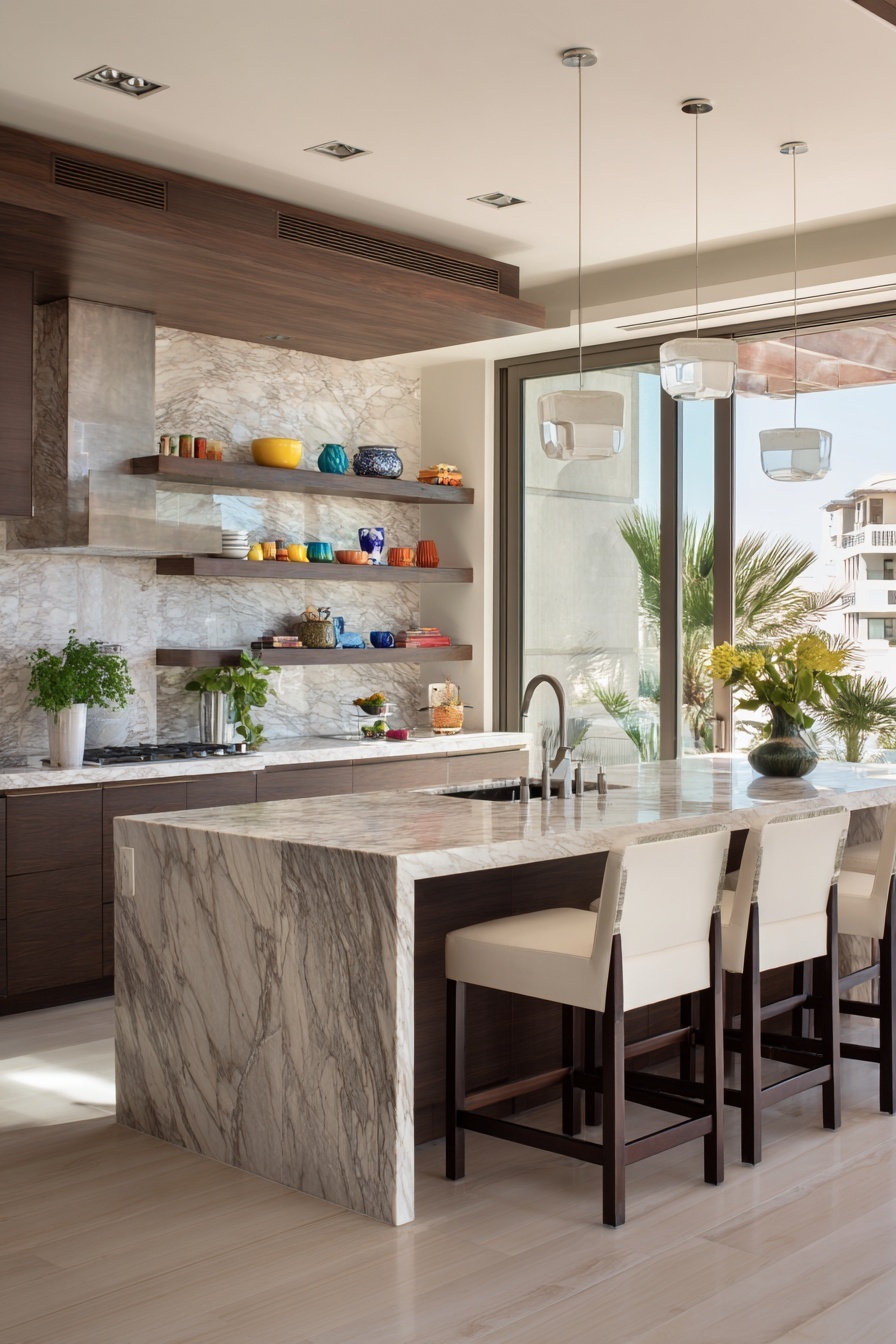 Transform with Open Shelving Displays