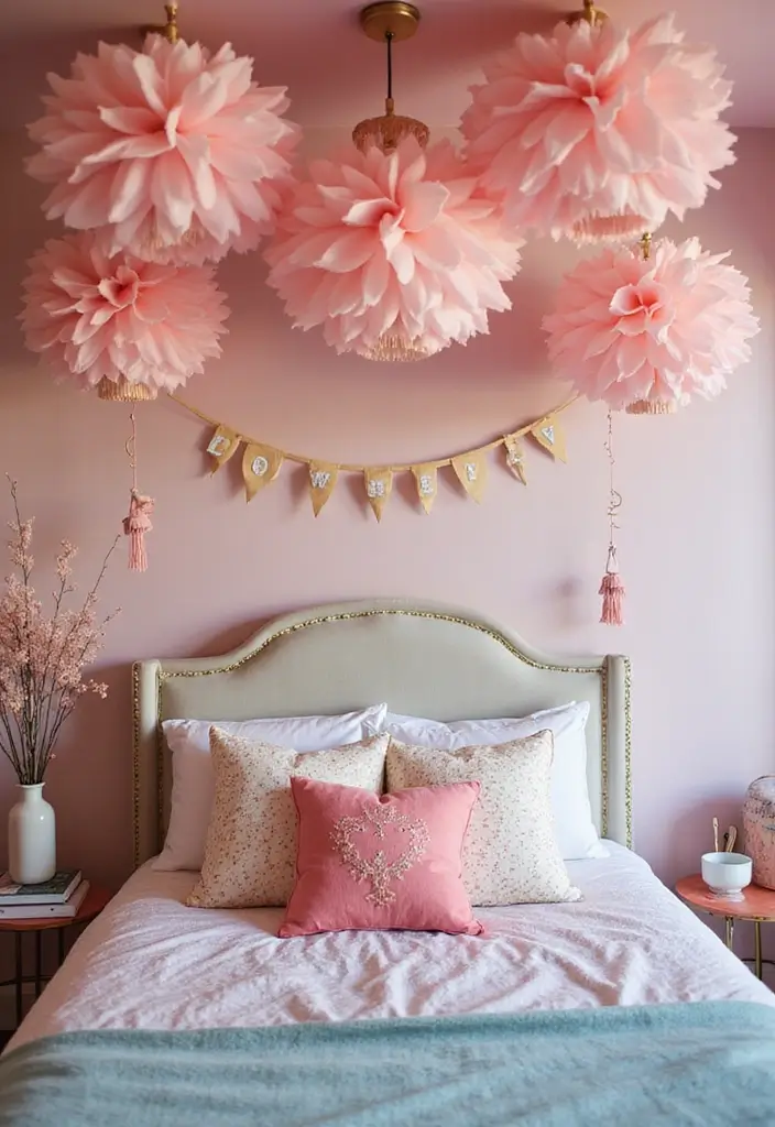 Blush Lights with Playful Whimsical Decor