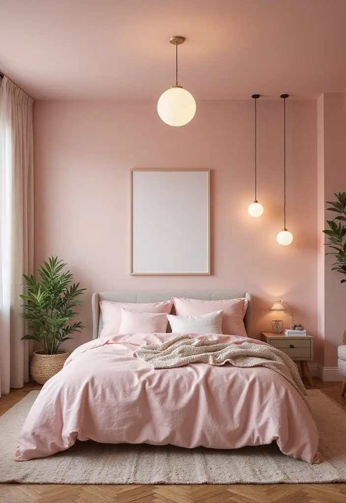 Blush Ceiling Galaxy Light Pairings for Soft Girl Bedroom Magic