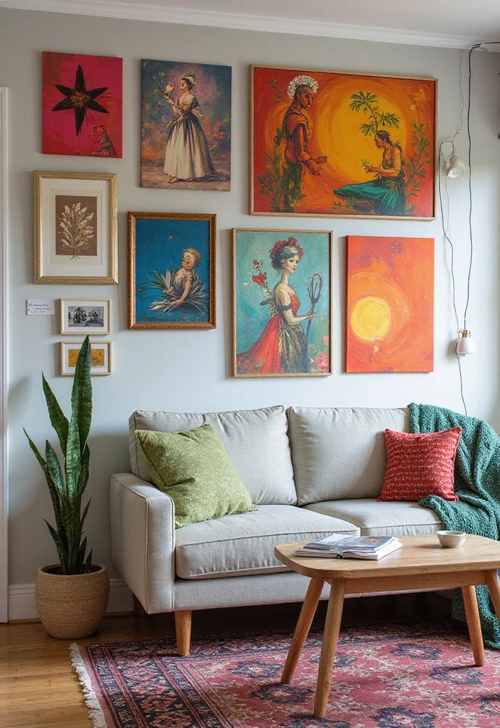 Vibrant Artistic Accents