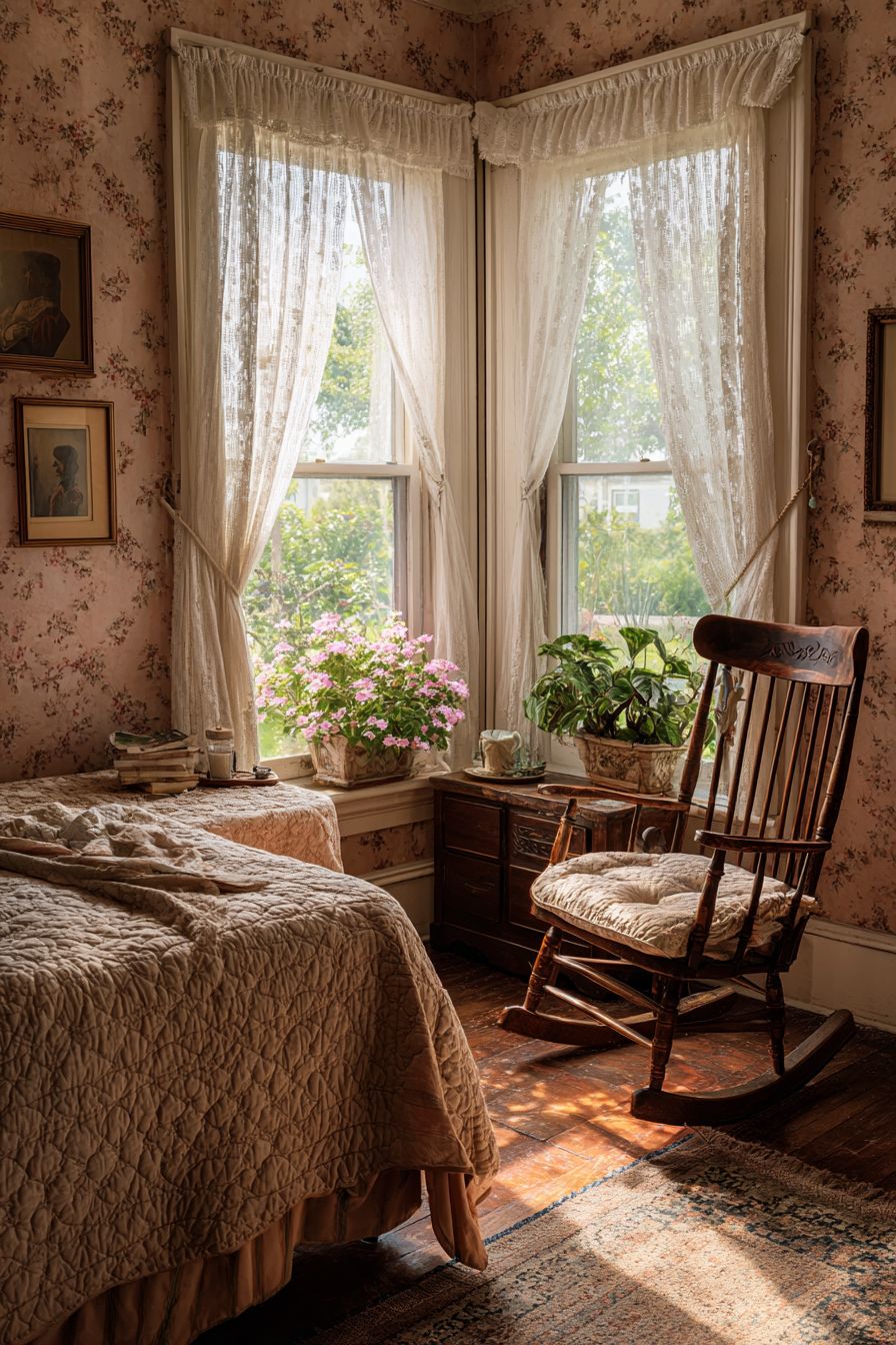 Incorporate an Old-fashioned Rocking Chair