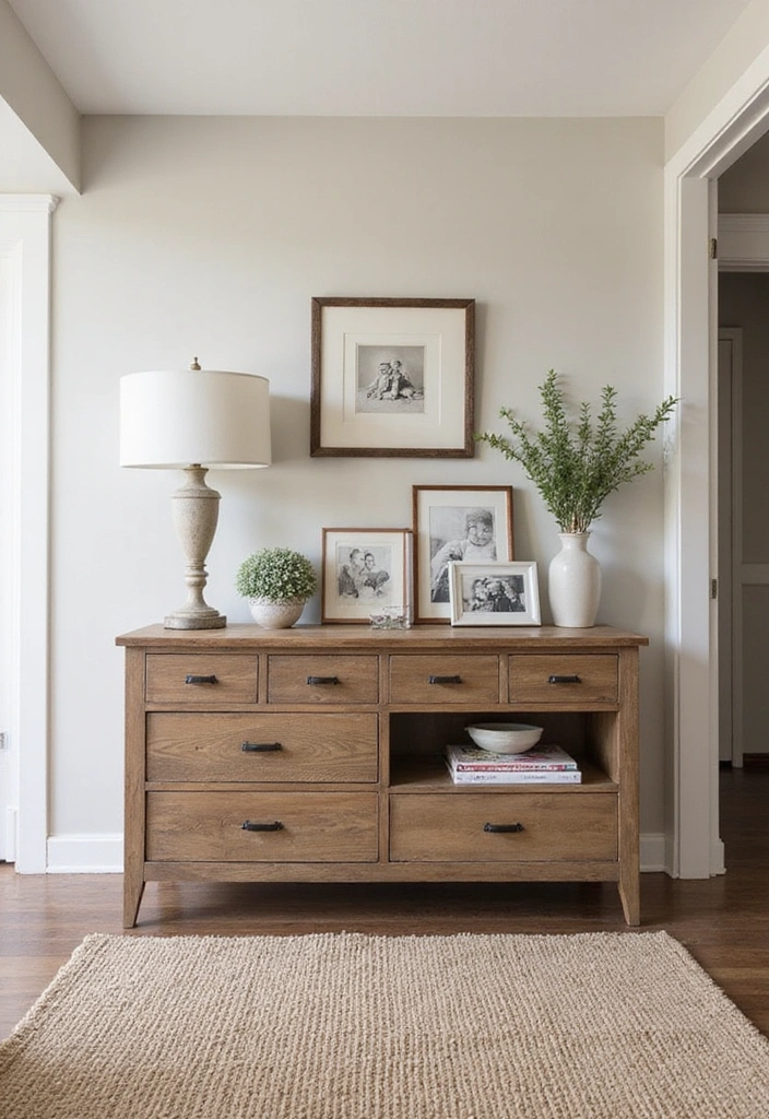 Personal Touches in Entryway