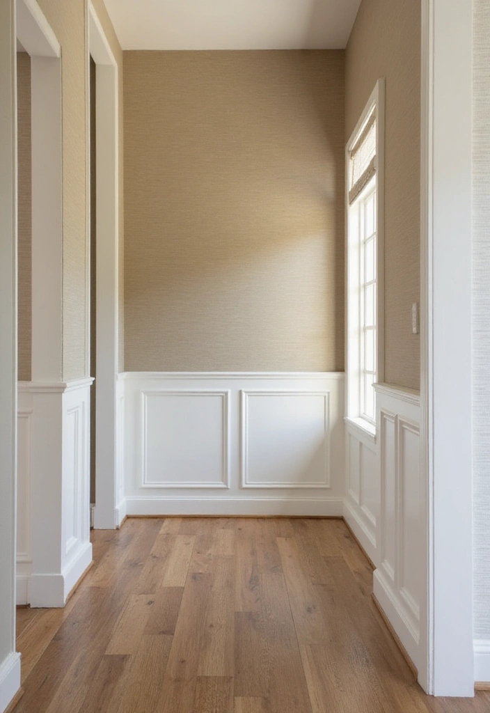 Textured Walls in Entryway