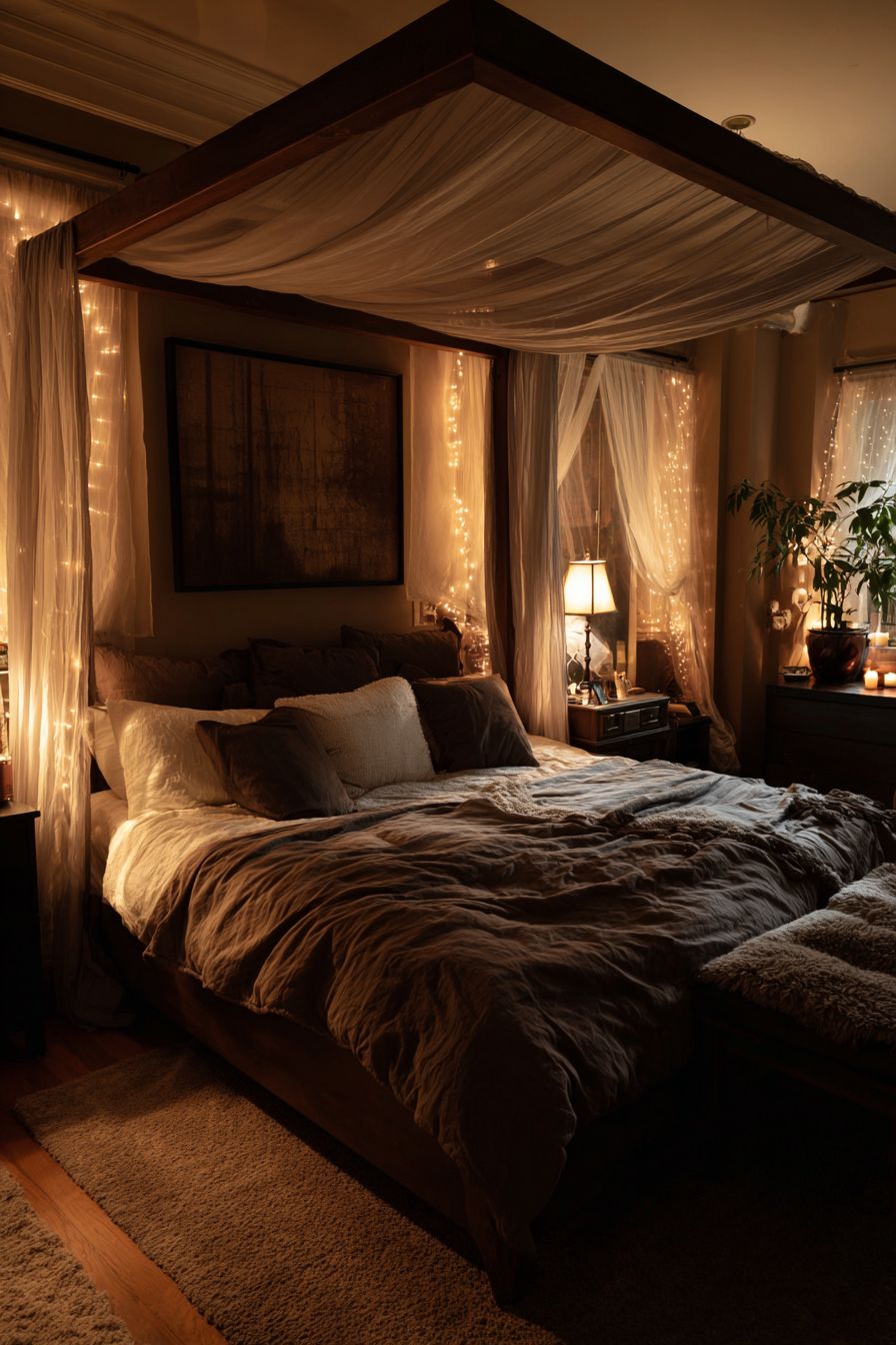 Create a Cozy Canopy Bed