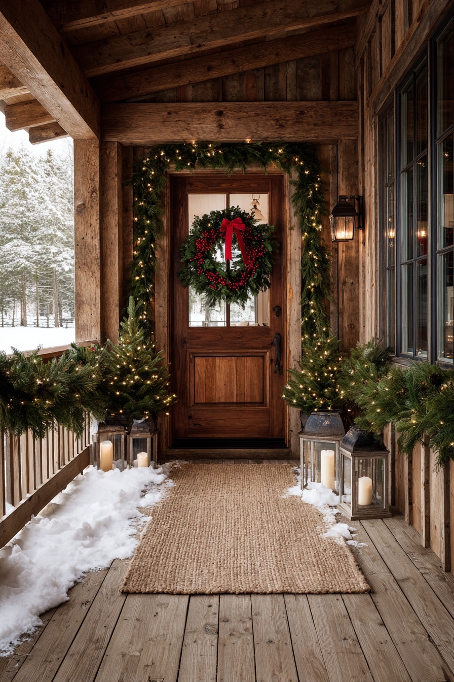 Hang a Classic Christmas Wreath