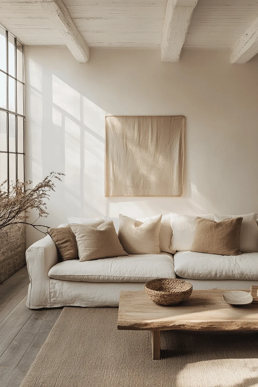 Serene Minimalist Living Room