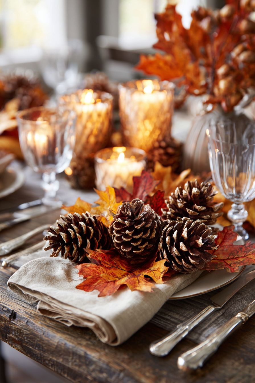 Create Nature-Inspired Centerpiece with Pinecones