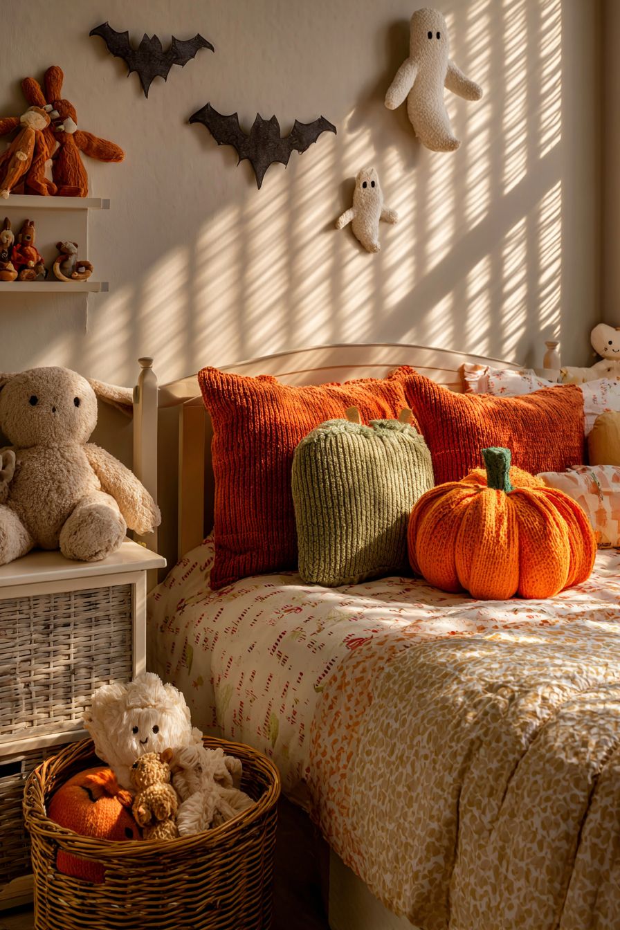 Craft Spooky Pumpkin Pillow Covers
