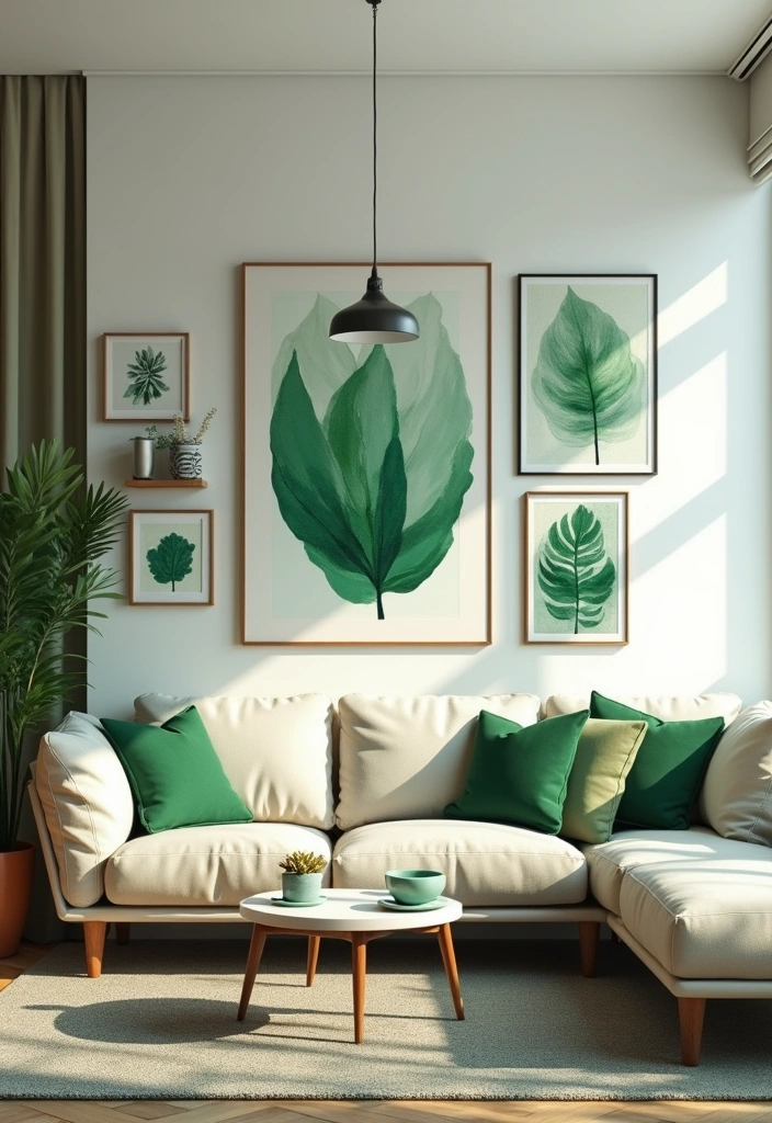 Artistic Green Accents