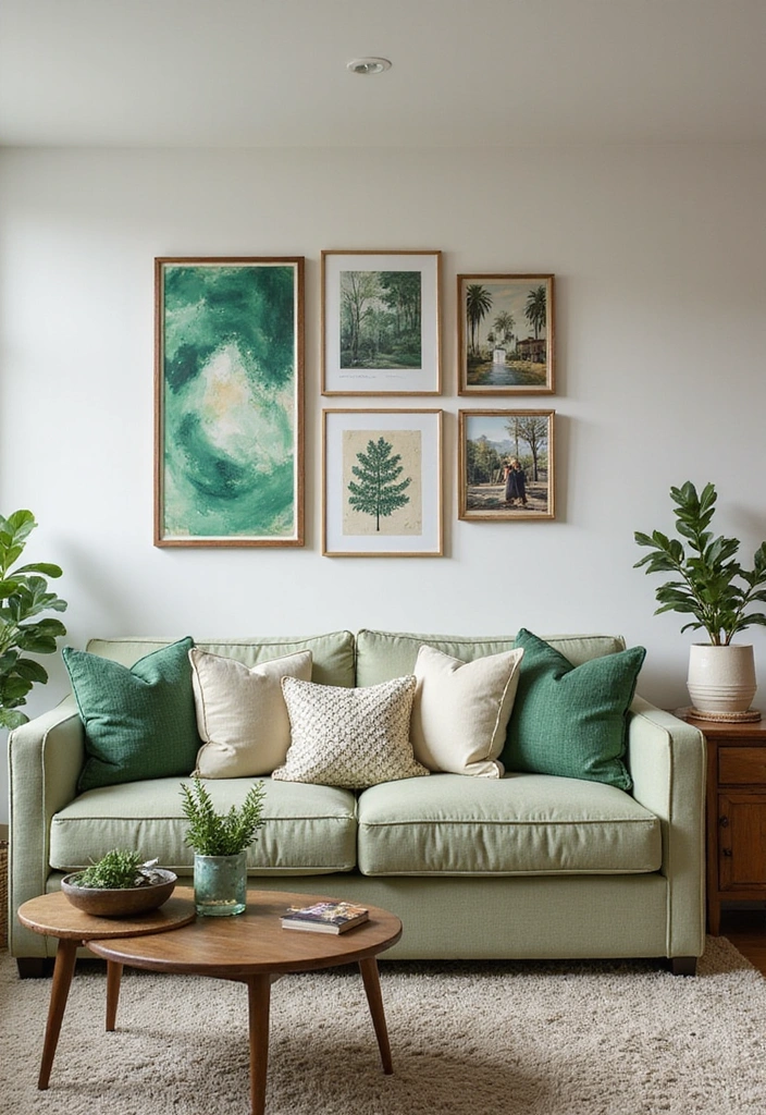Green Wall Art