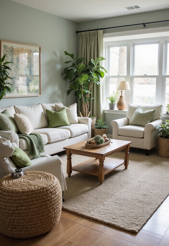 Seasonal Green Decor