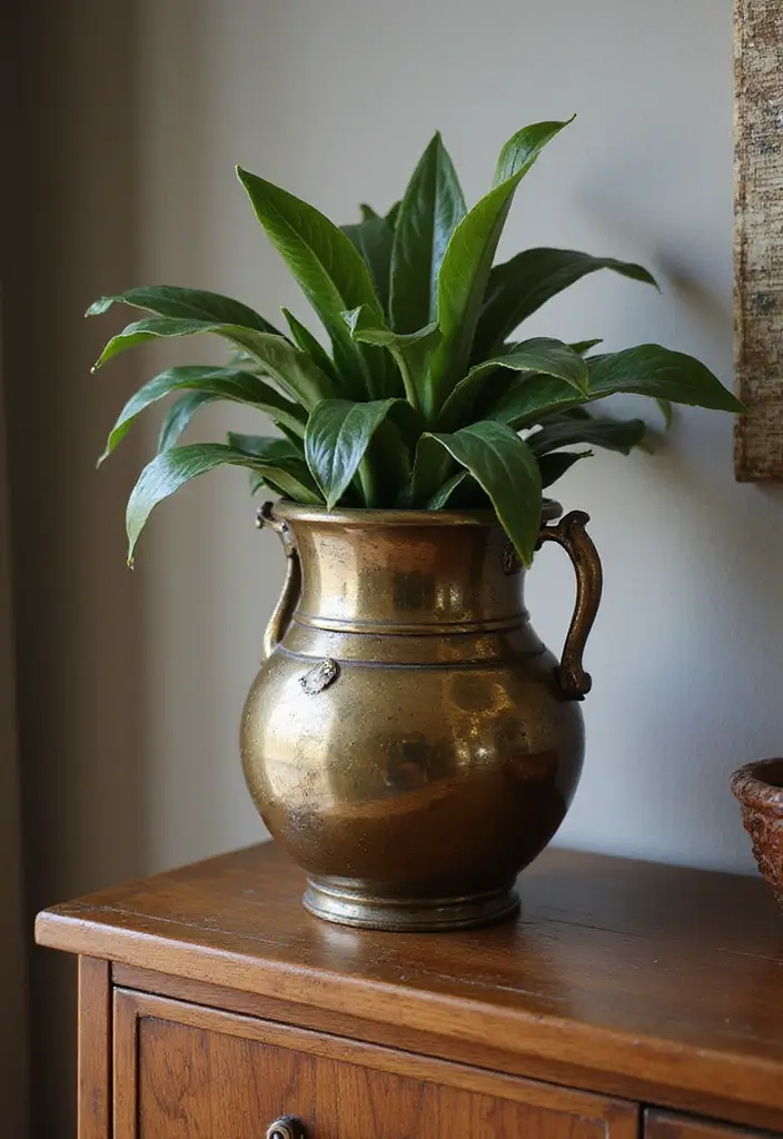 Timeless Antique Bronze Vase
