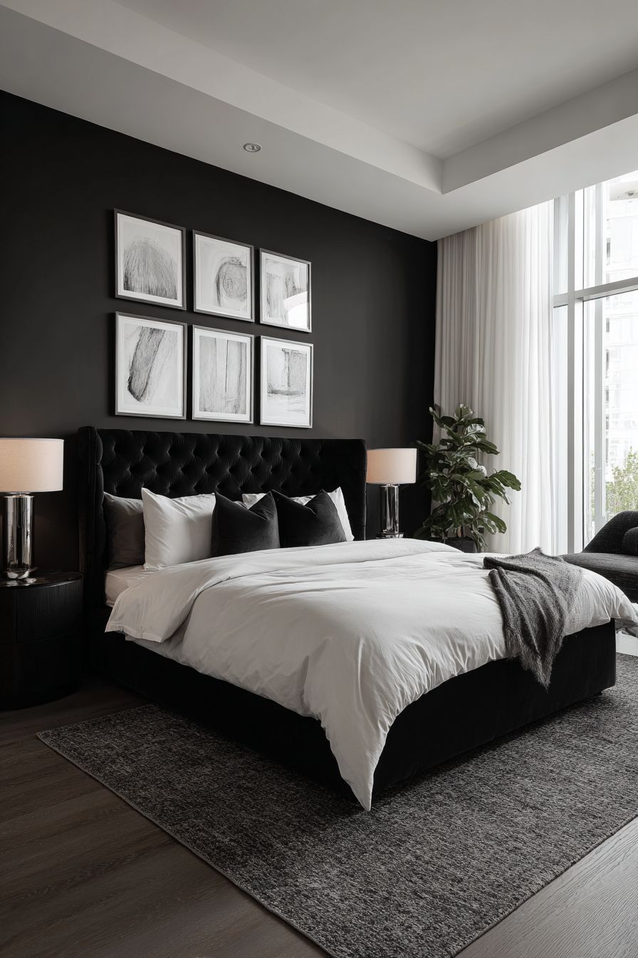 Transform with Black Wall Accents