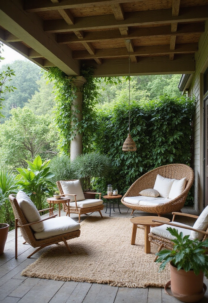 Bring Outdoor Furniture Indoors