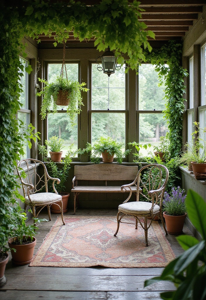 Charming Vintage Garden Furniture