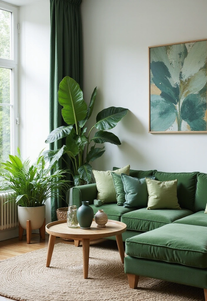 Green Decor Accents