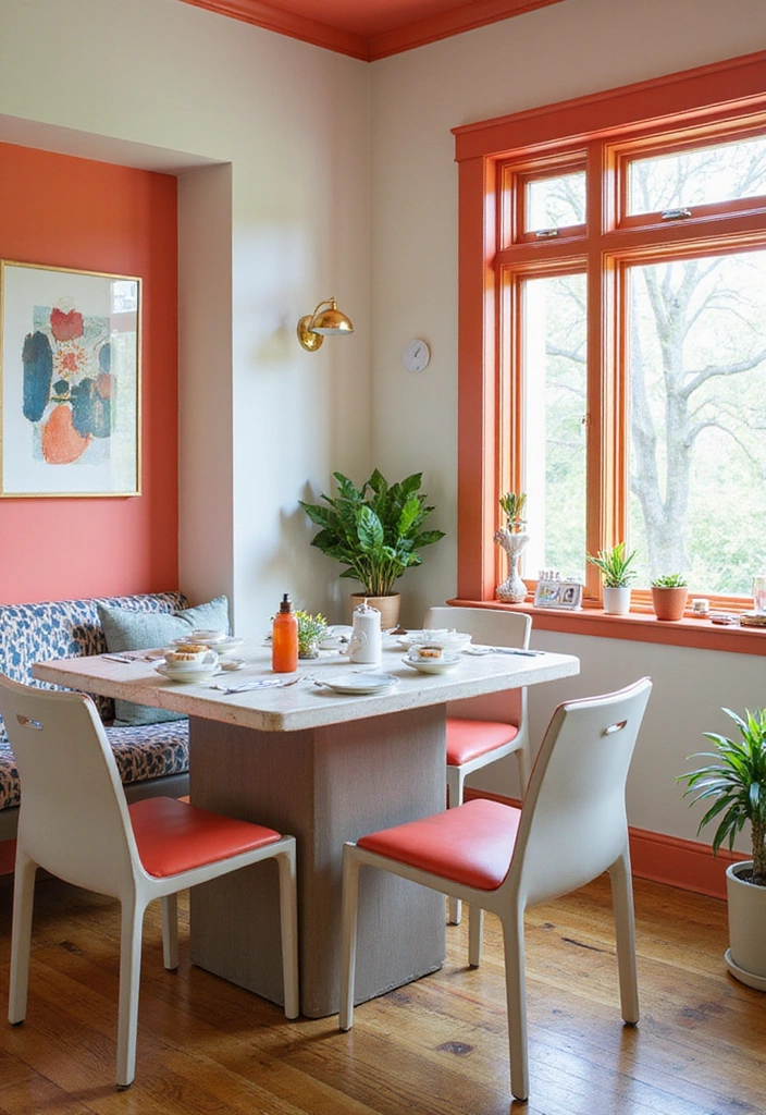 Mellow Coral (SW 6646) Sherwin Williams Trim Color