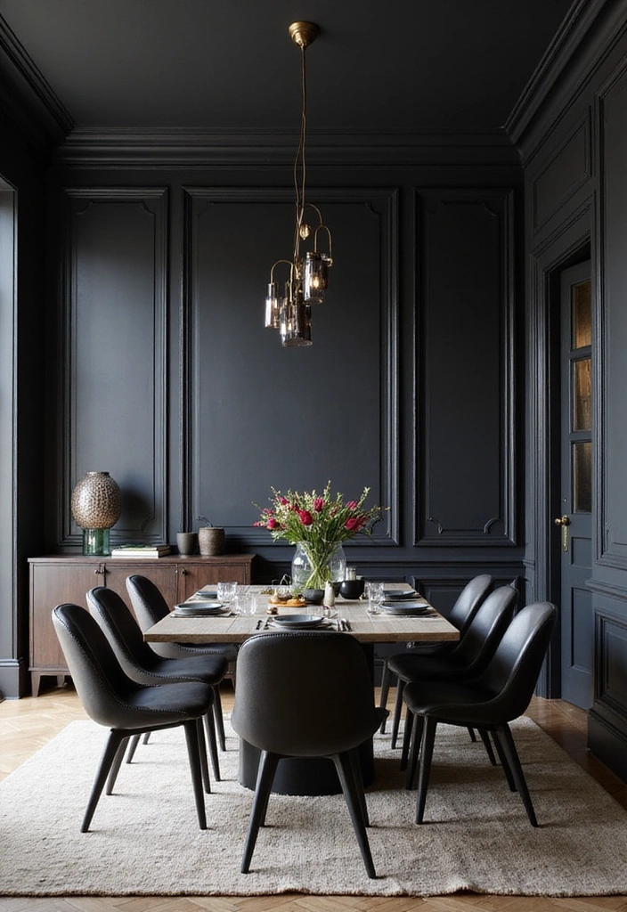 Tricorn Black (SW 6258) Sherwin Williams Trim Color