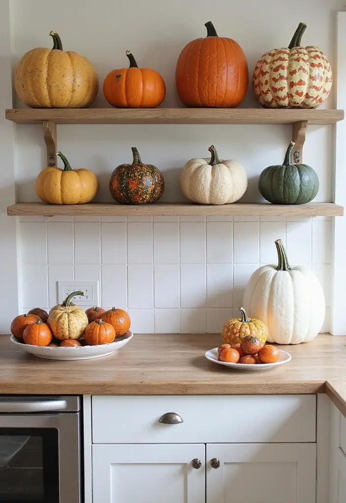 Creative Pumpkin Displays for Fall