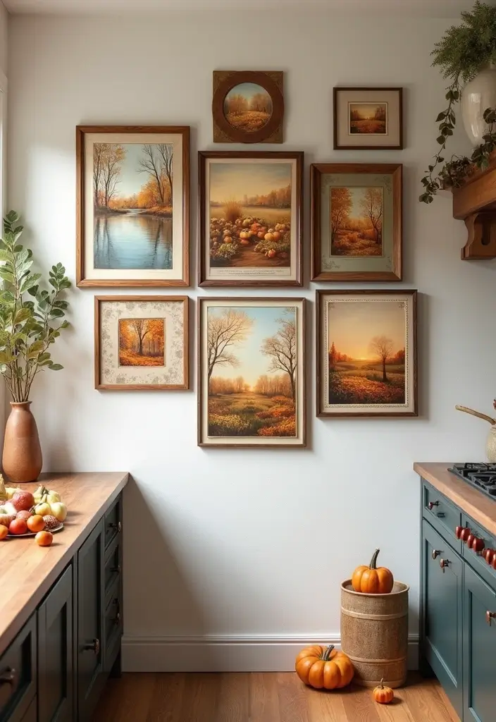 Fall Artwork for Kitchen Decor