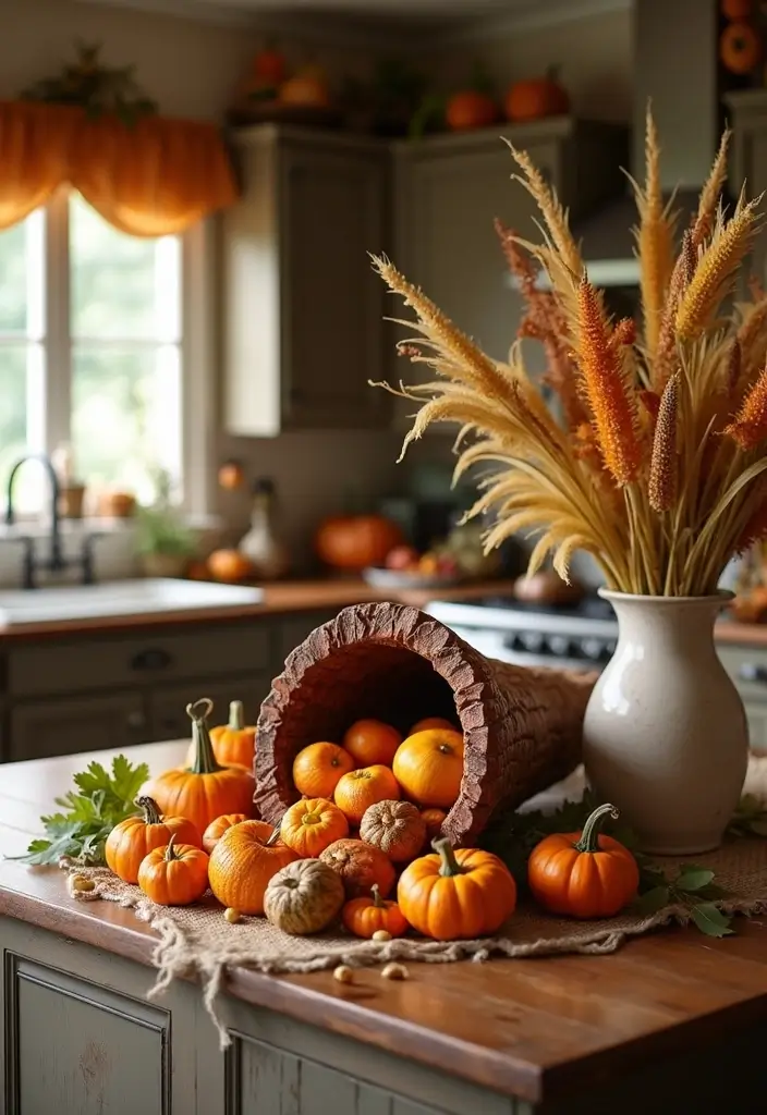Harvest Decor for Fall Kitchen
